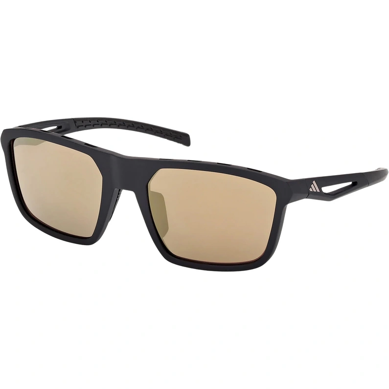 

Спортивные очки Sp0111 Adidas-Eyewear, matte black-brown mirror
