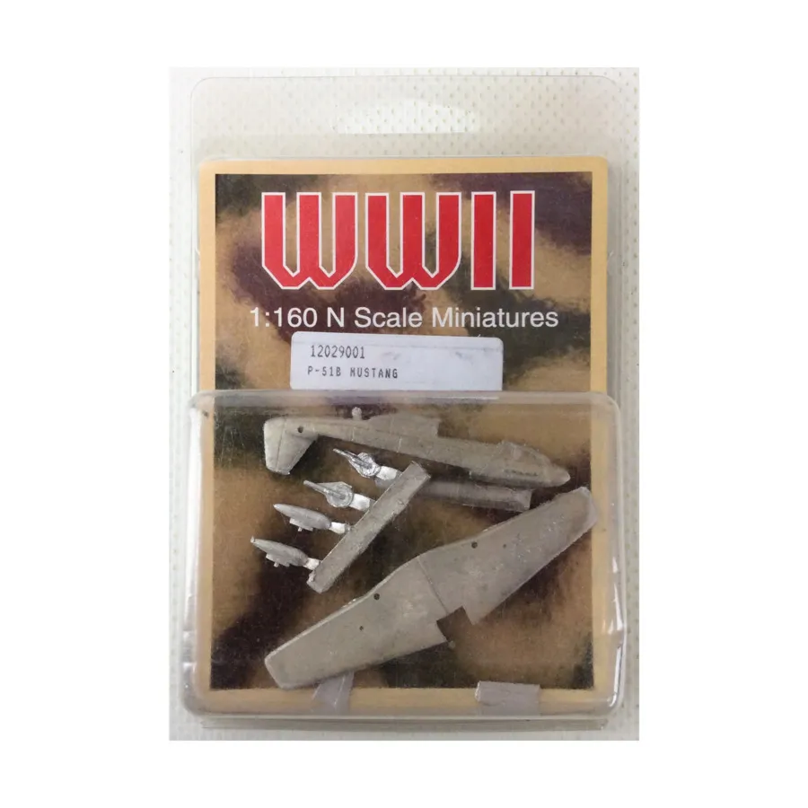 

Р-51Б Мустанг, WWII Miniatures (1:160)