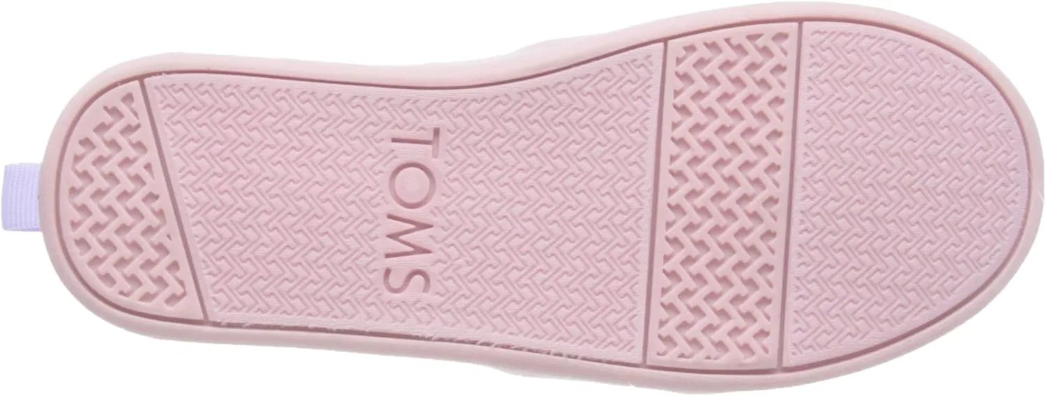Балетки TOMS, белый мульти иридисцентный полоска — фото 4