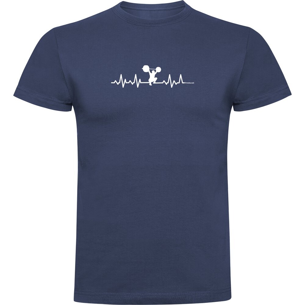 

Футболка Kruskis Fitness Heartbeat, синий