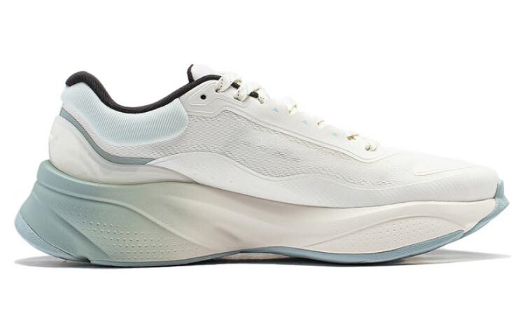 Кроссовки LINING Soft Lifestyle Shoes Men Low-top Milky White/thin Bowl Blue, голубой — фото 2