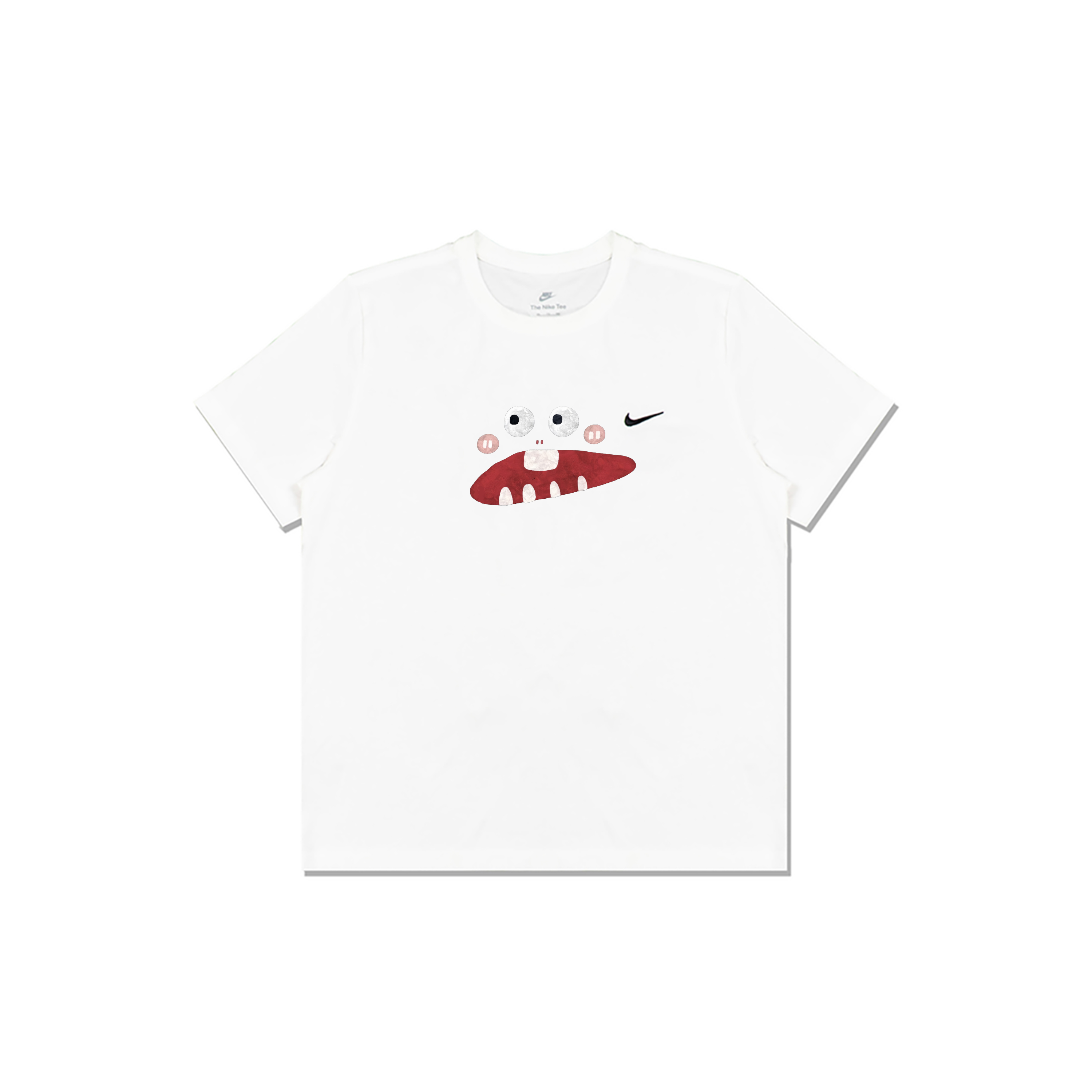 

Nike Спортивная футболка мужская белая, Белый, Nike Спортивная футболка мужская белая