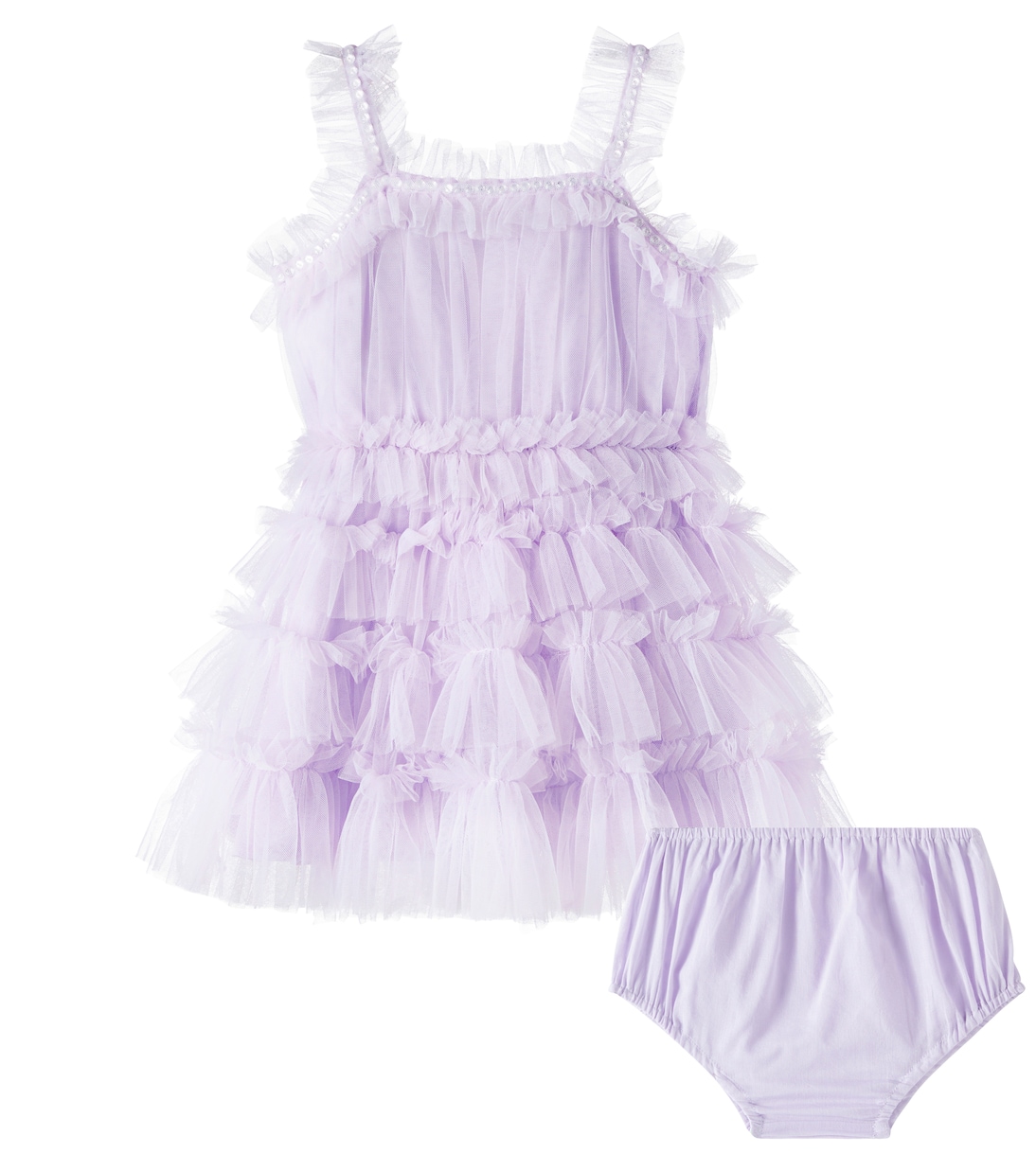 

Платье из тюля с рюшами Baby Lola Tutu Du Monde, Pastel Lilac