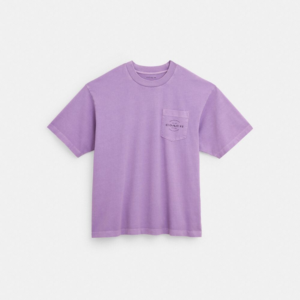 

Футболка Coach Pocket T Shirt, цвет Lavender