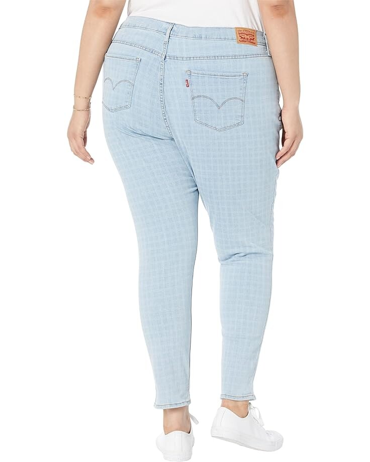 

Джинсы Levi's Plus 721 High-Rise Skinny, цвет Lapis Spree