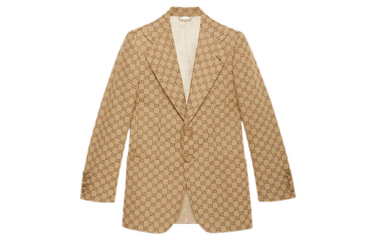 

Деловой костюм мужской верблюжий Gucci, коричневый