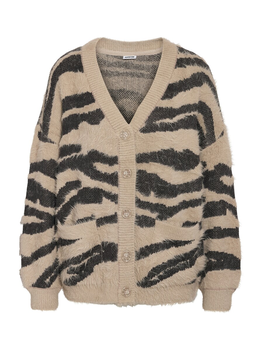 

Вязаный кардиган Noisy may, серо-коричневый