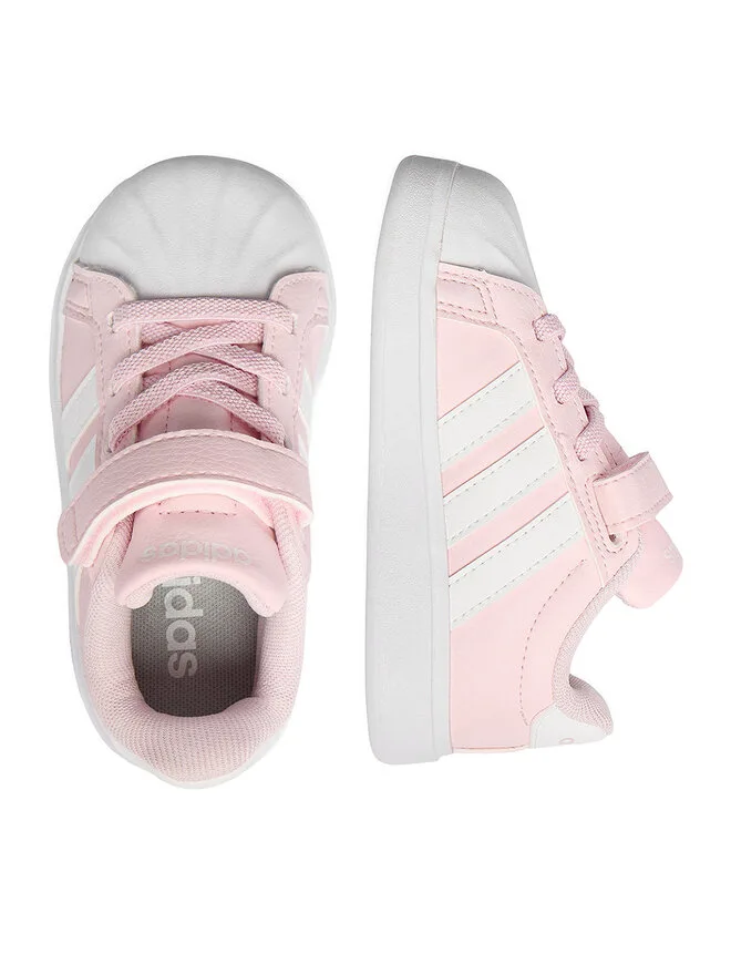 Adidas Кроссовки CEO-STREETTALK EL I JQ8603 розовые — фото 4