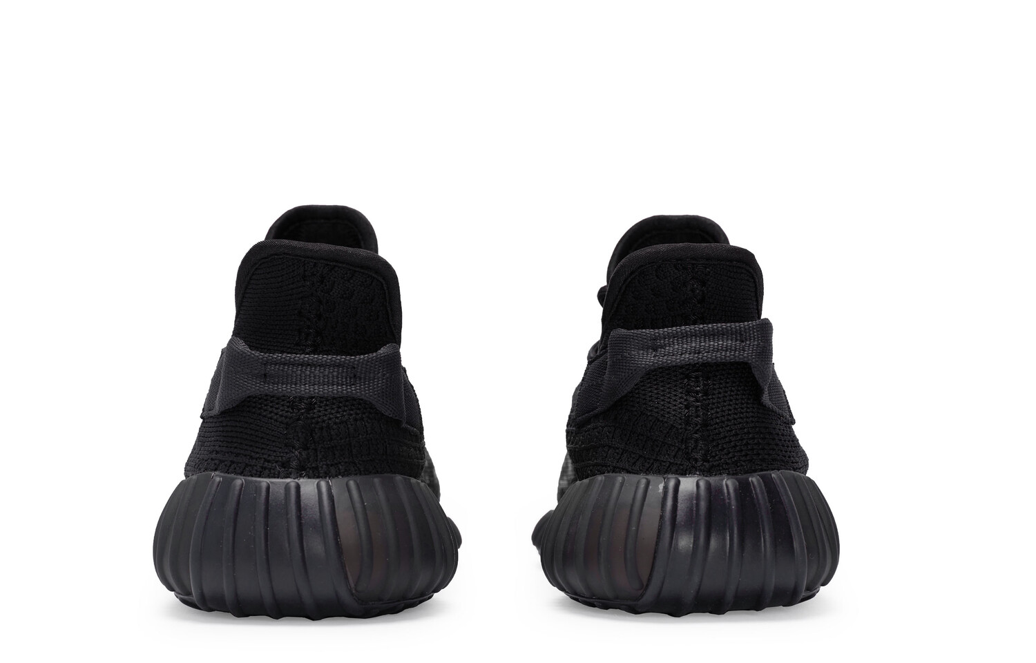 Кроссовки adidas originals Yeezy Boost 350 V2 Lifestyle Shoes Unisex Low-top White, черный/белый — фото 4