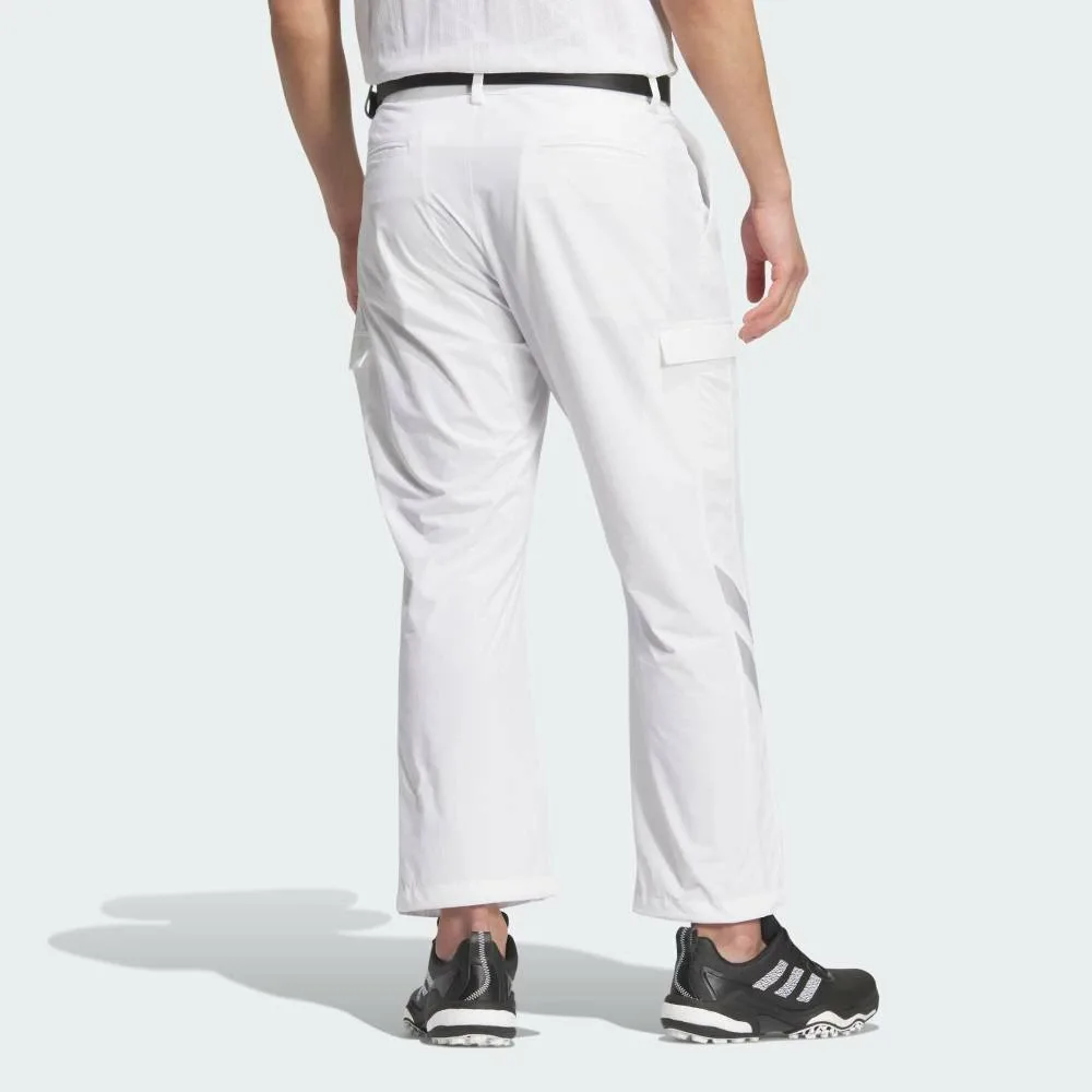 Beyond the Course EX-Stretch Active Водоотталкивающие брюки свободного кроя до щиколотки Adidas, white — фото 2