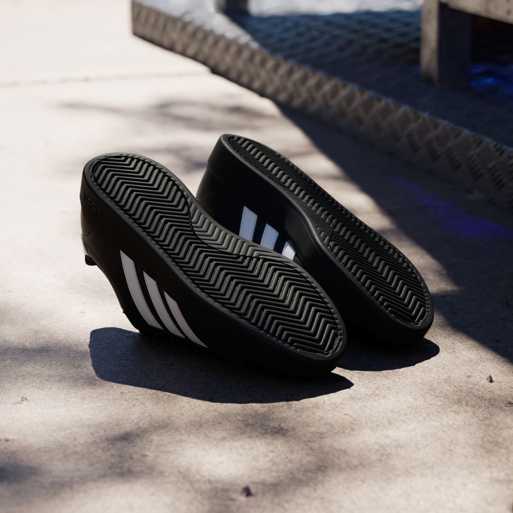 Кроссовки Adidas GRAND COURT 2.0 SHOES, цвет Core Black/Cloud White/Gold Metallic — фото 3