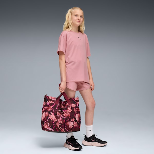 Футболка для больших детей Train All Day Essentials Puma, розовый — фото 3