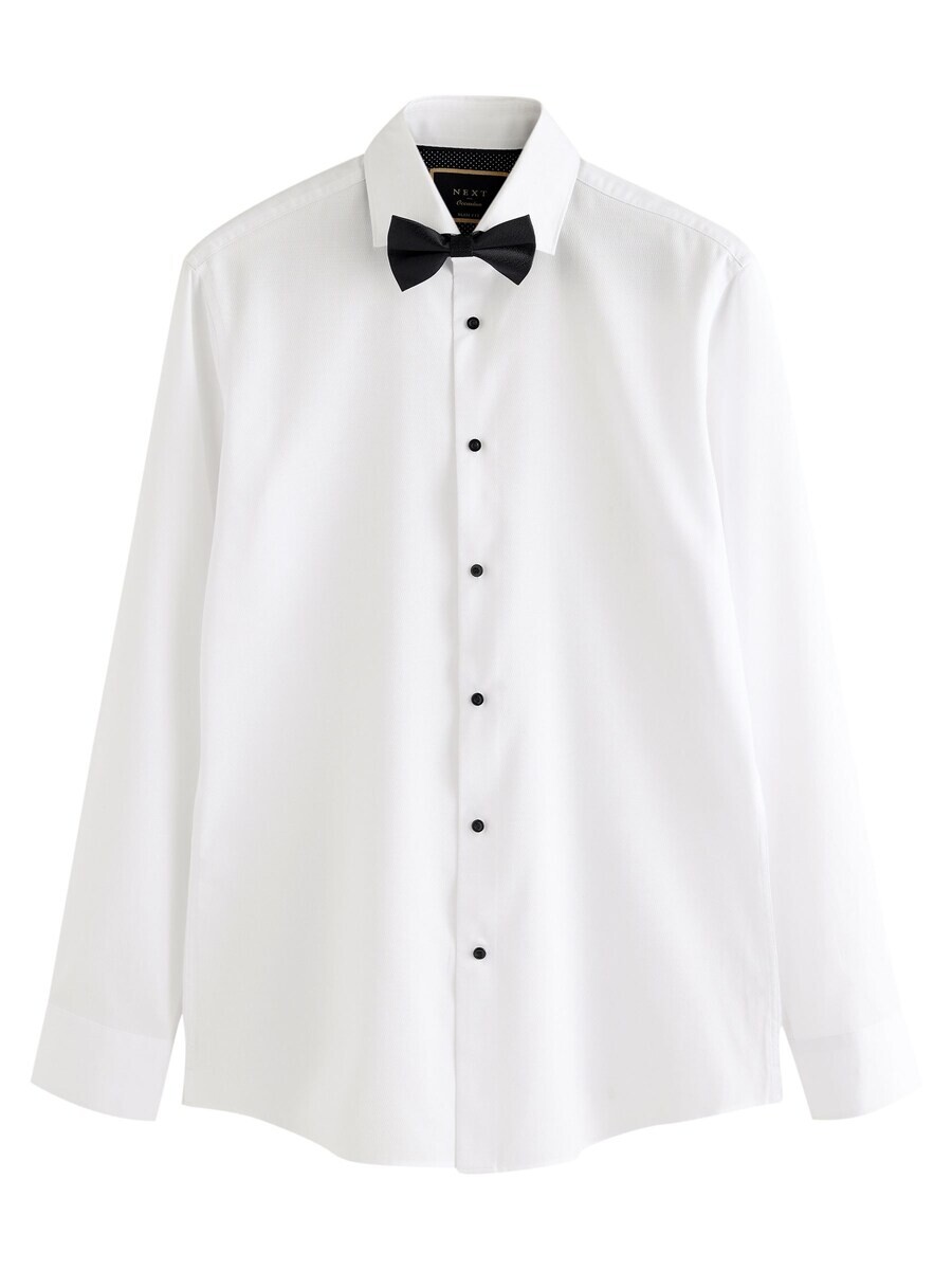 

Деловая рубашка Next Regular fit Business Shirt, белый