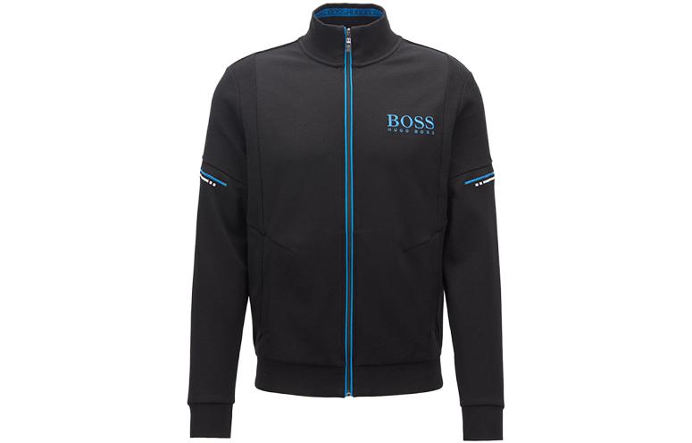 

Куртки и пальто мужские черные HUGO BOSS, Черный, Куртки и пальто мужские черные HUGO BOSS