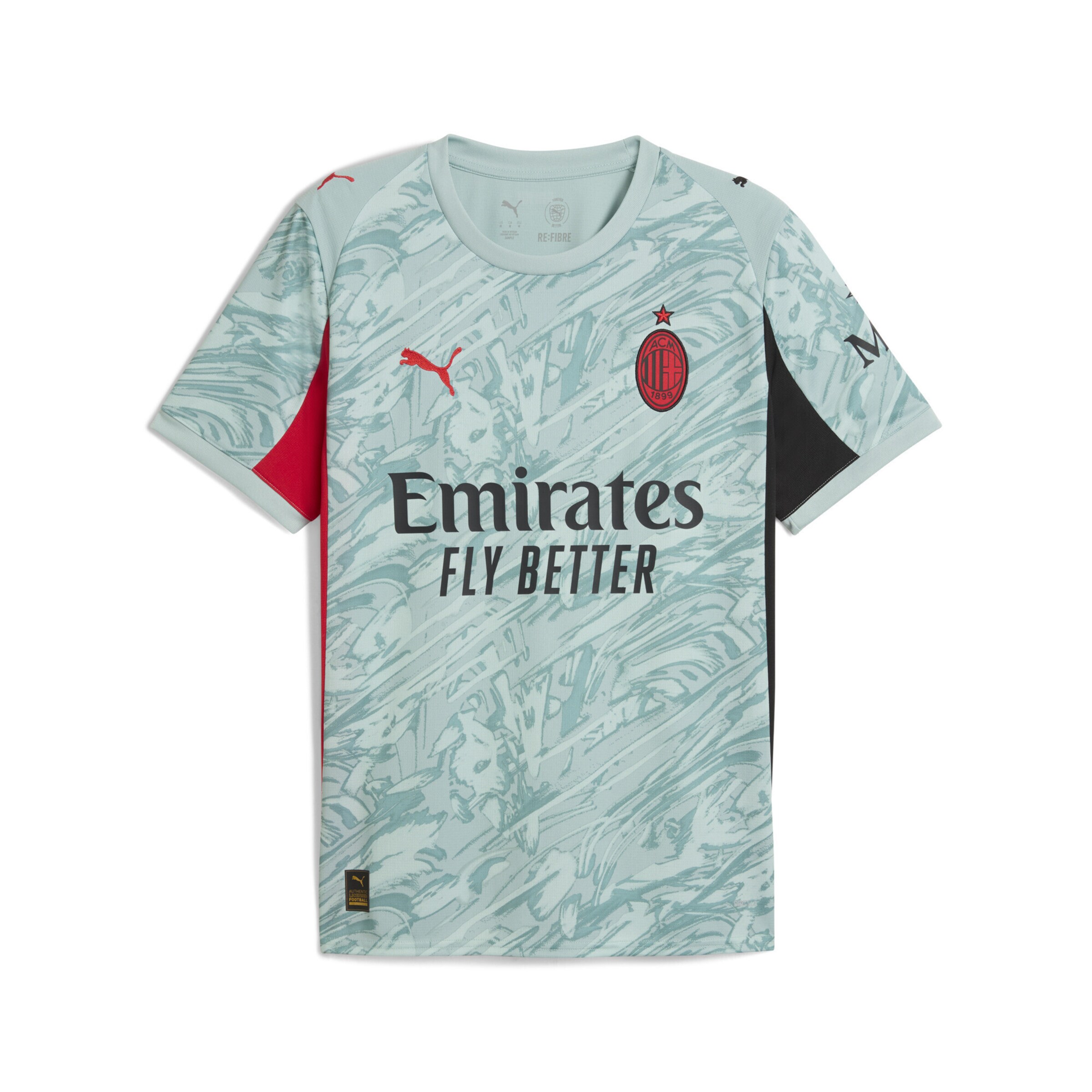 

PUMA Джерси 'AC Milan 25/26' в пастельно-зеленом цвете