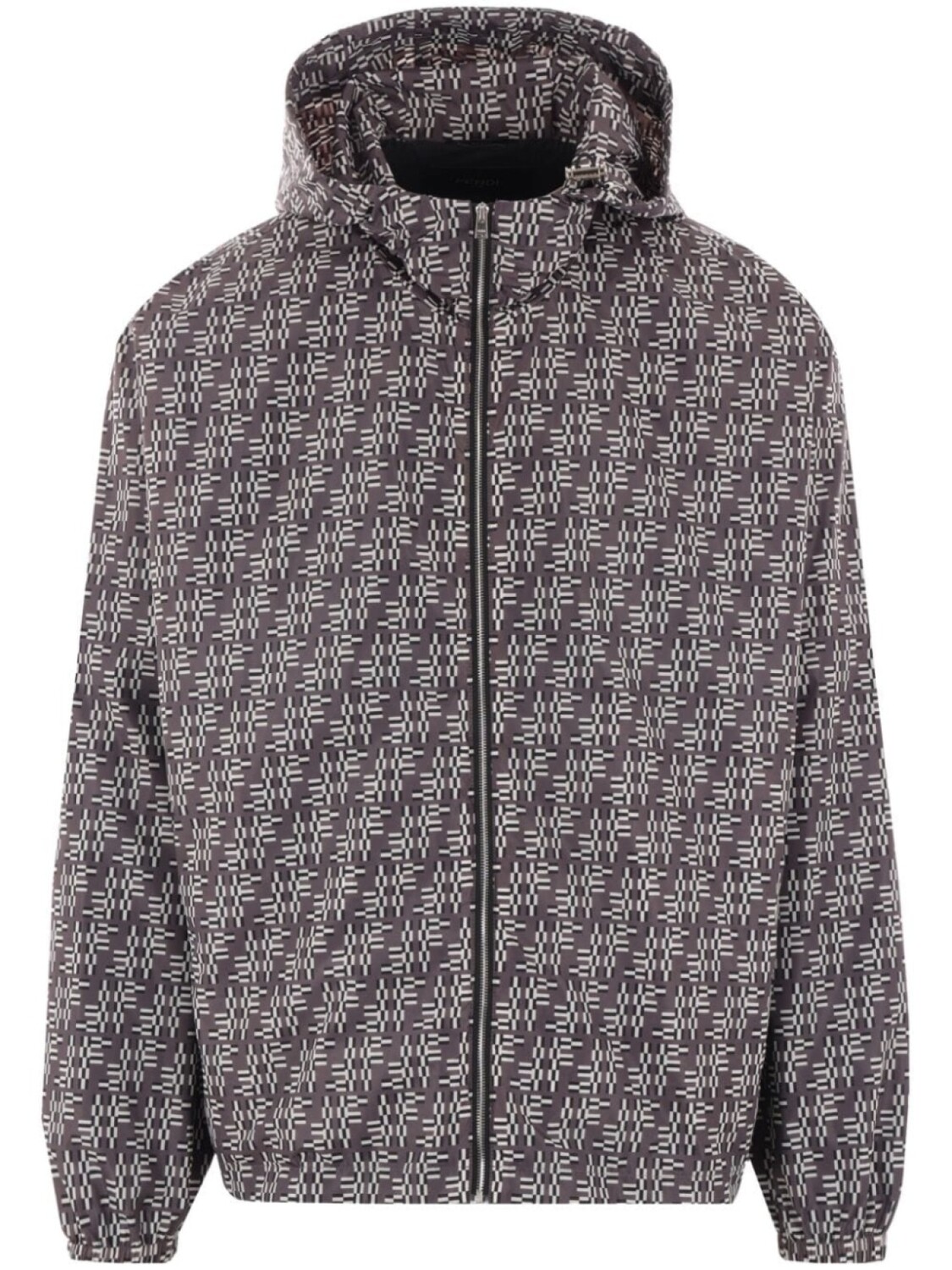 

FENDI ff-жаккардовый жакет, серый