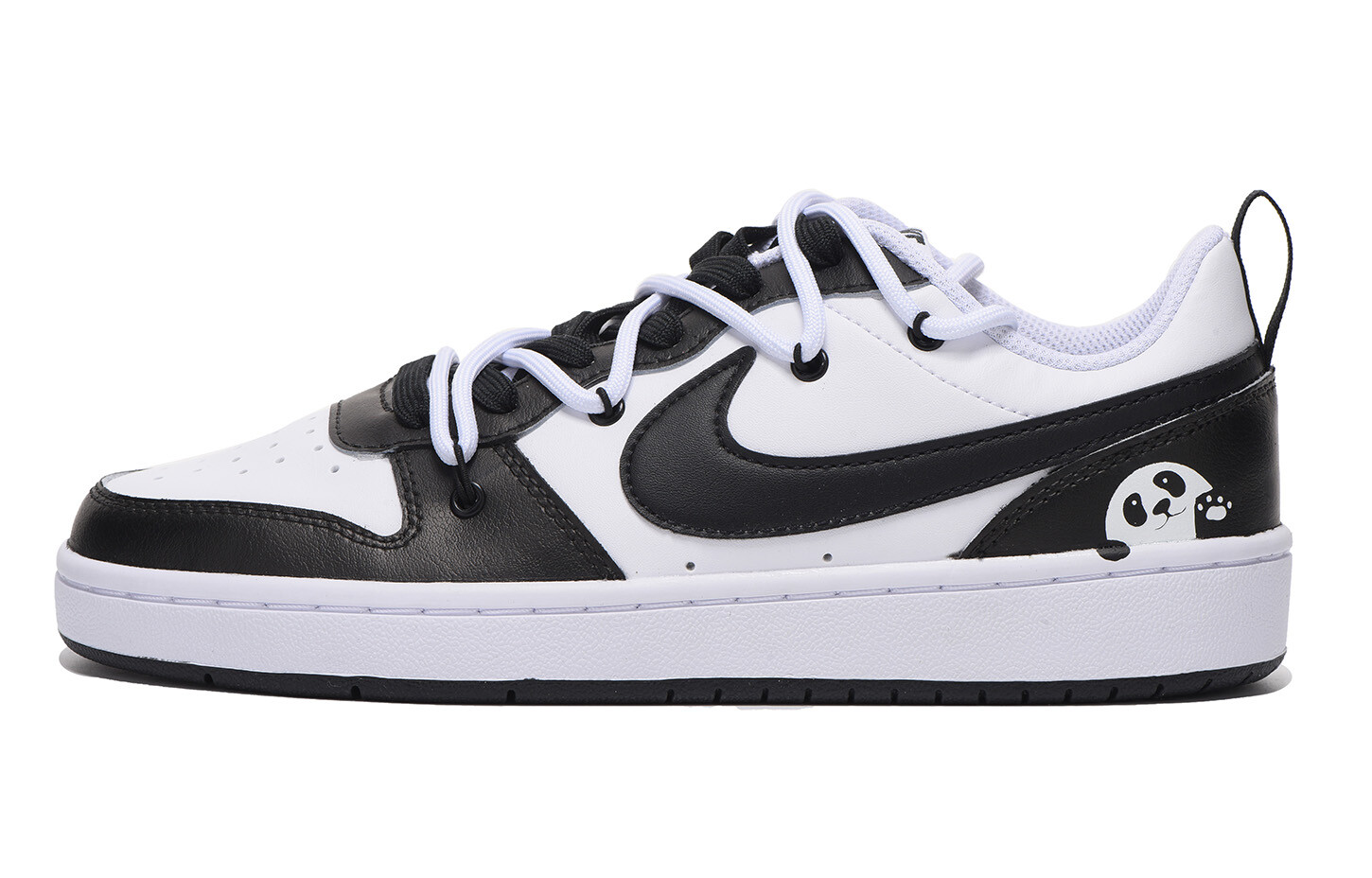 

Кроссовки Nike Court Borough Series Skateboard Shoes Women's Low-Top Black White