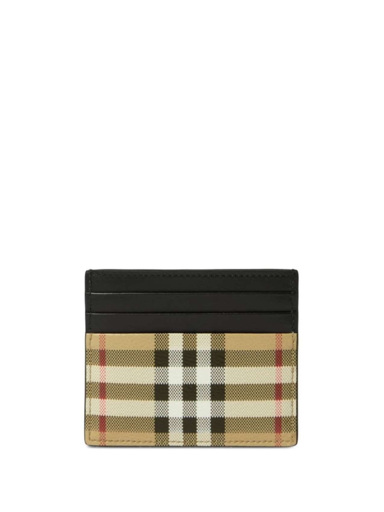 

Burberry картхолдер в клетку, коричневый