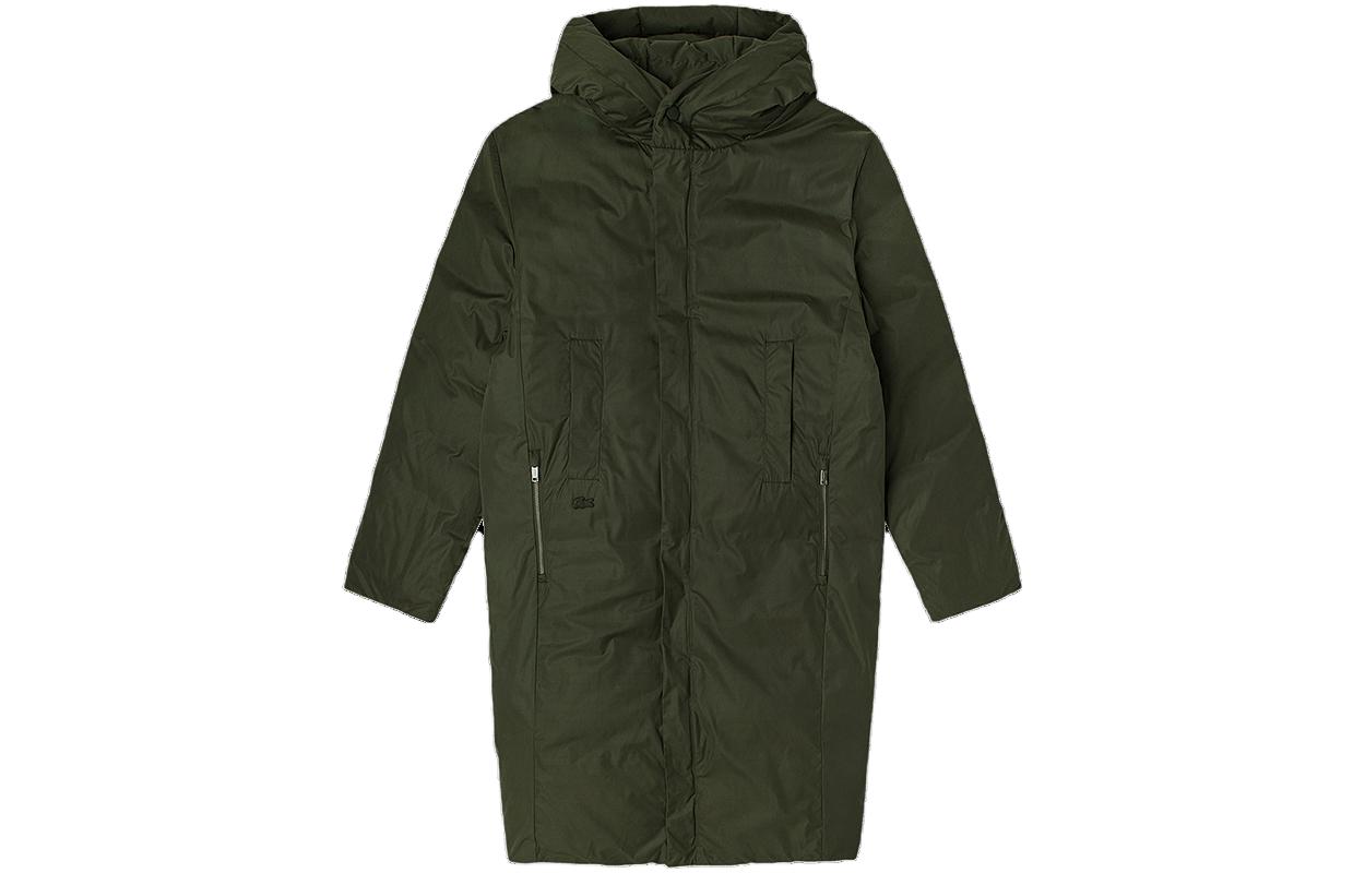 

LACOSTE Мужская пуховая куртка, Army Green