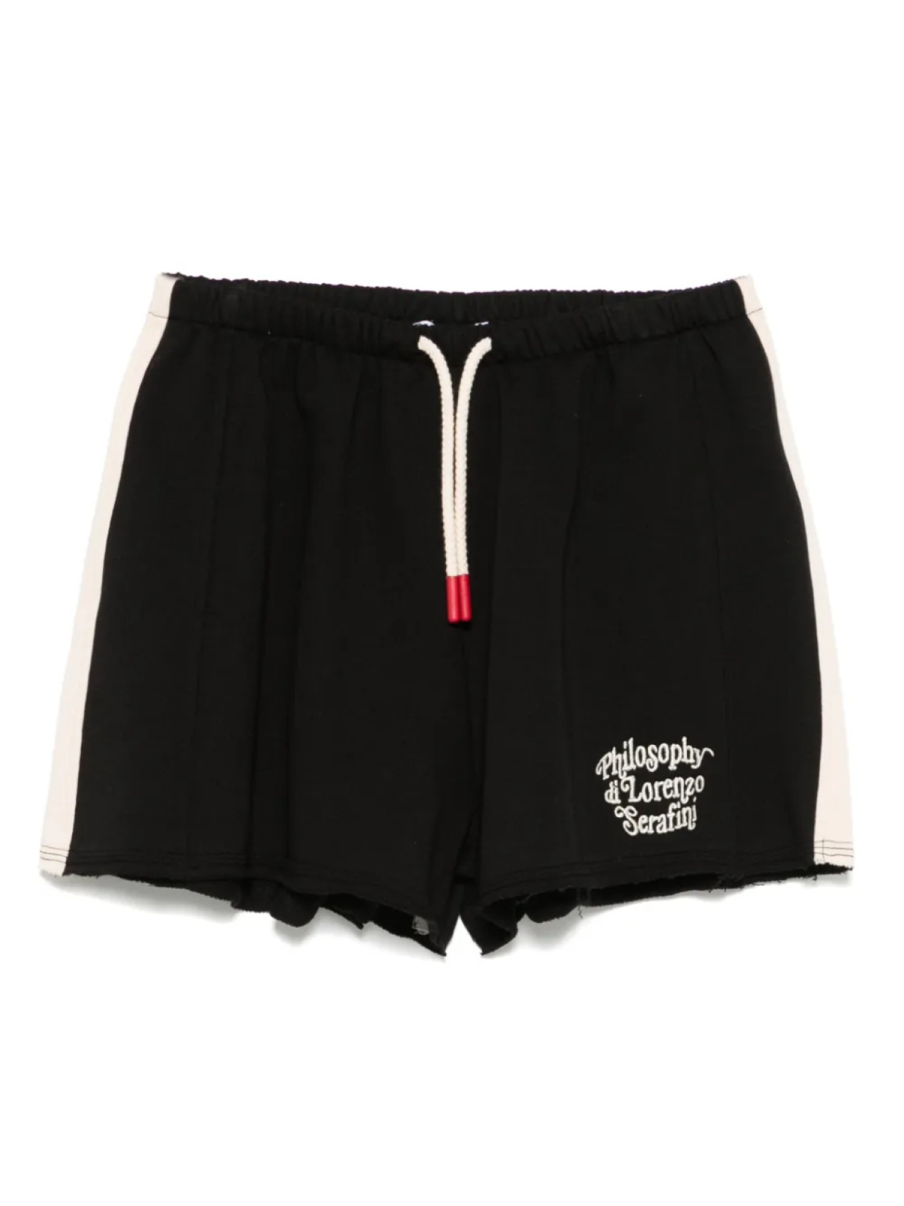 

Шорты с вышитым логотипом Philosophy Di Lorenzo Serafini Kids, черный