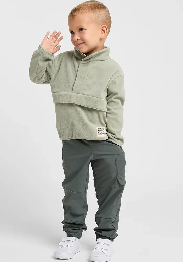 

Свитер с воротником стойкой Jack Wolfskin "SMILEYWORLD MIDLAYER K", цвет Mint-Leaf