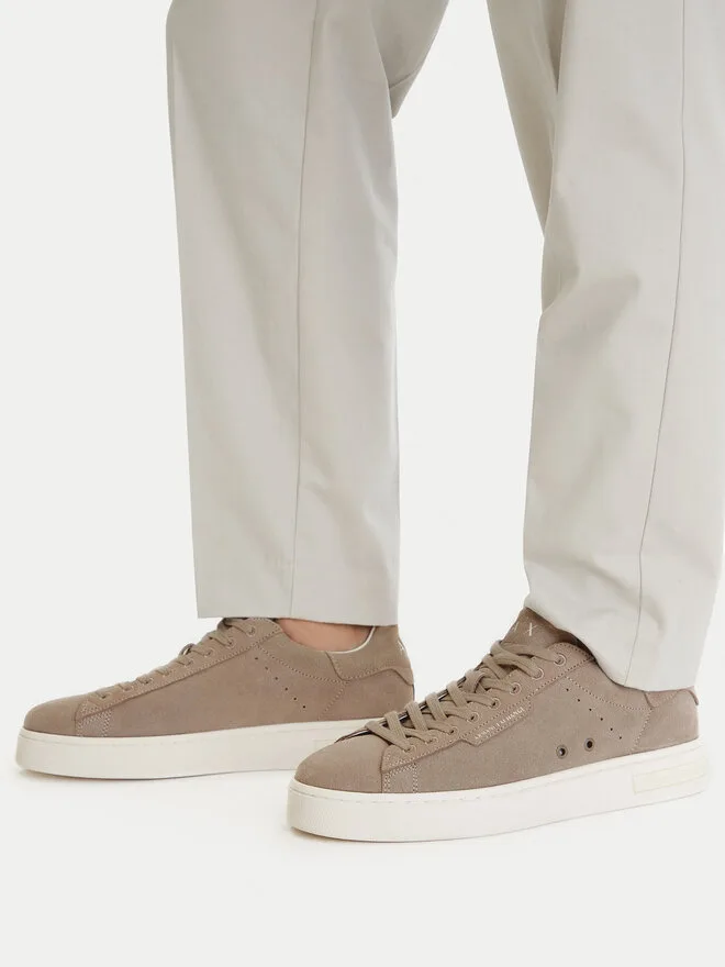 Armani Exchange Кроссовки XM002617 AF19687 Z1030 бежевые — фото 2