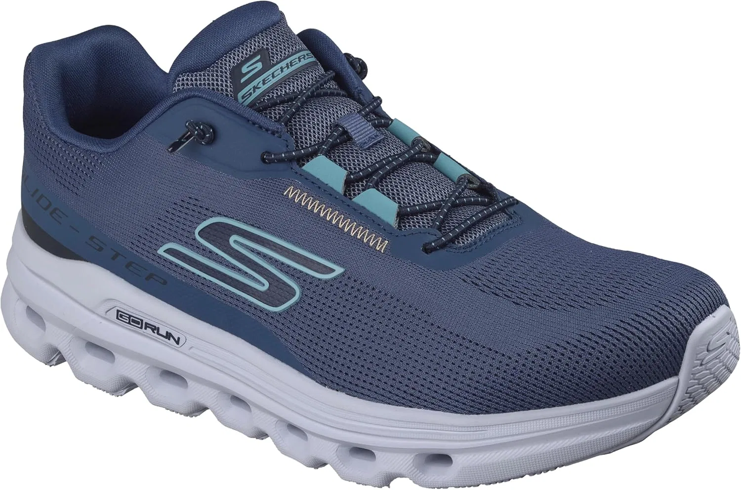 Мужские кроссовки Skechers Go Run Glide Step Arch Fit Ackler, Navy — фото 4