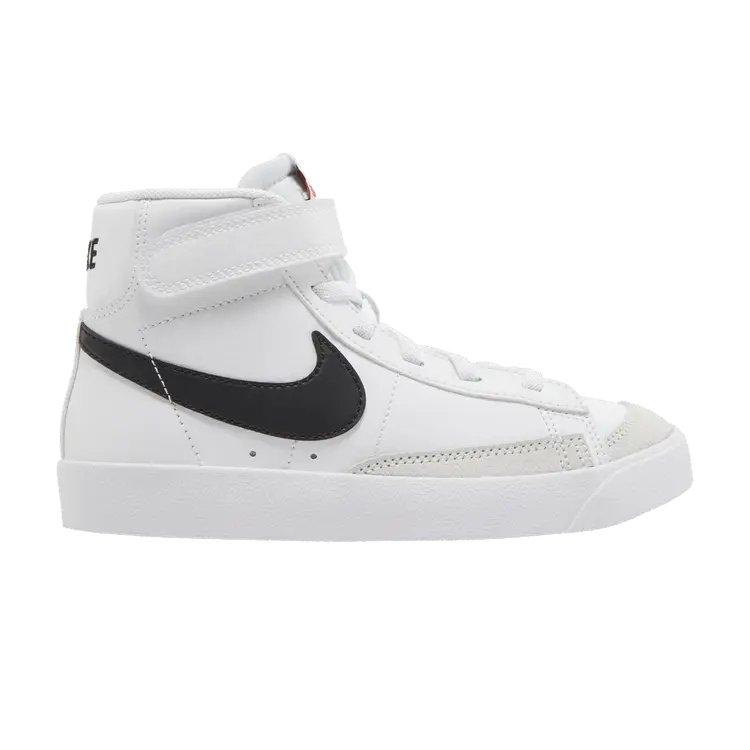 

Кроссовки Nike Blazer Mid '77 PS 'White Black', белый