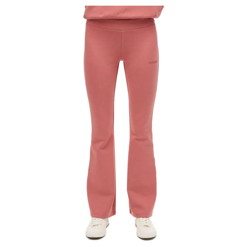 

Спортивные брюки Superdry Sport Tech Lr Flare, розовый