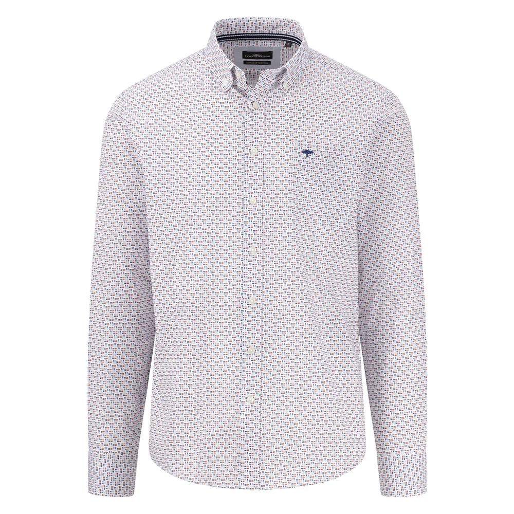 

Рубашка Fynch Hatton Colorful Minimals, белый
