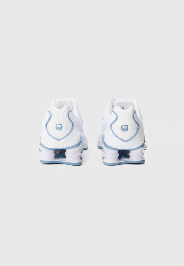 Кроссовки shox tl унисекс Nike Sportswear, White/Blue — фото 3
