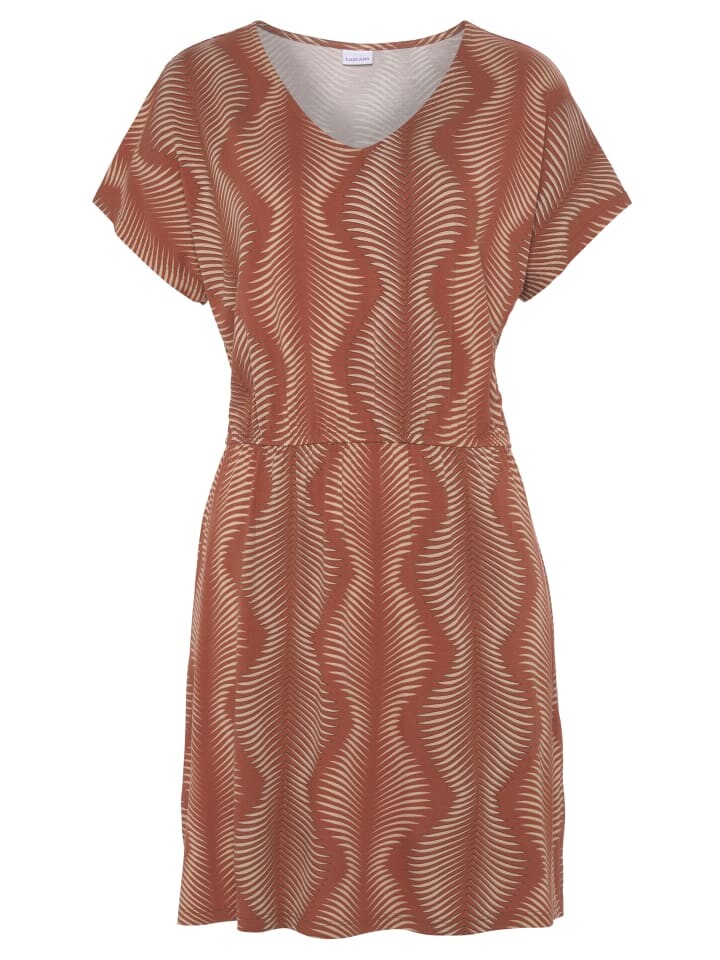 

Ночная рубашка LASCANA, цвет terracotta bedruckt