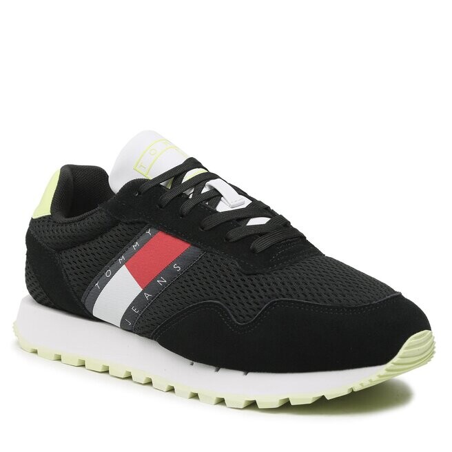 

Кроссовки Tommy Jeans RetroRunner Mesh, черный