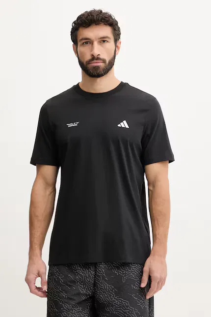 Футболка спортивная T-shirt sportowy Adidas Performance, черный