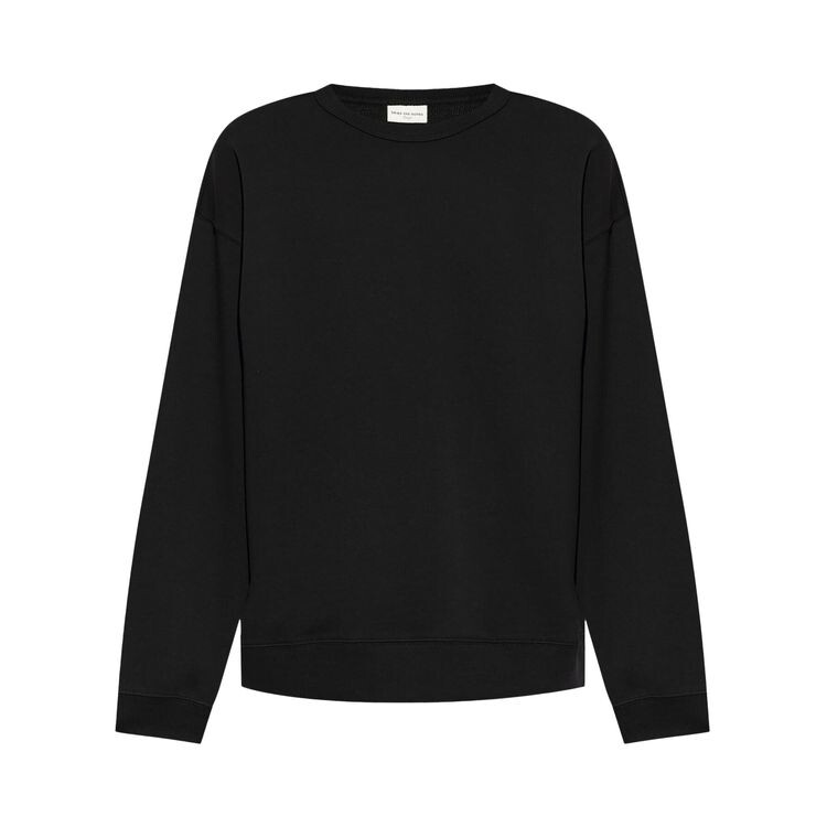 

Толстовка Dries Van Noten Oversized Sweatshirt Black, черный