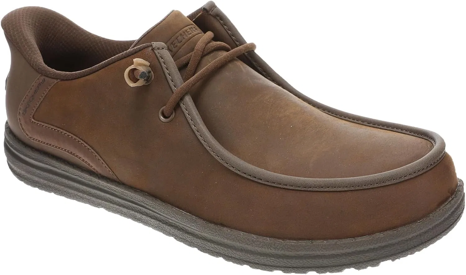 Туфли Skechers Mens Melson - Edrick, Dark Brown