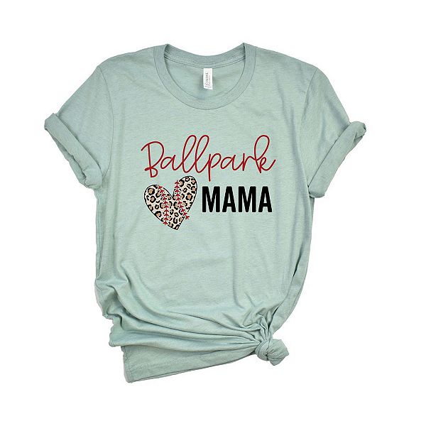 

Футболка с принтом Ballpark mama Simply Sage Market, Seafoam, Зеленый, Футболка с принтом Ballpark mama Simply Sage Market, Seafoam