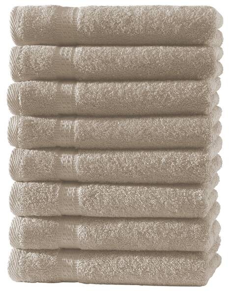 

8 шт Frottier Набор полотенец Hometex Premium Textiles, 30x1x50 см, бежевый