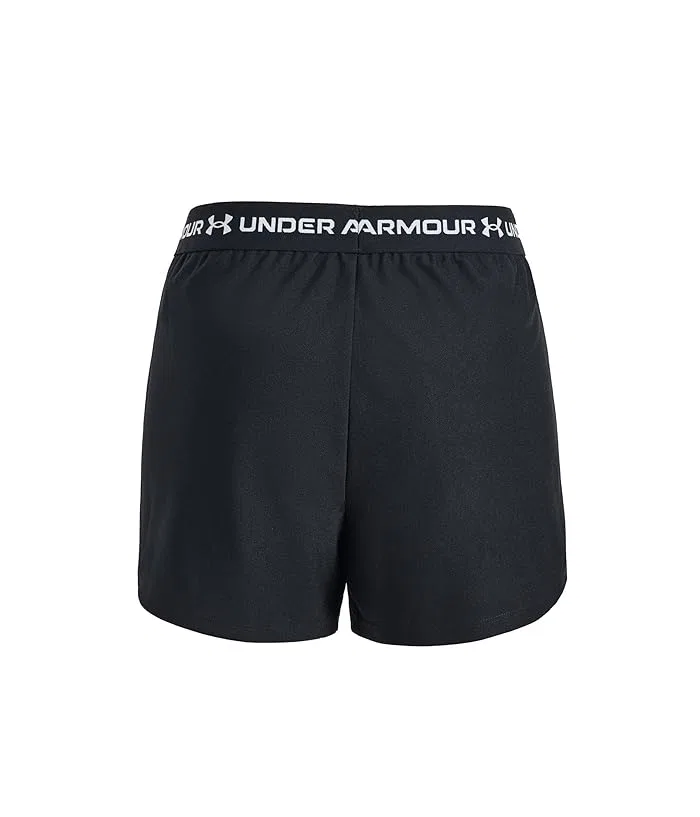 Шорты Tech Play Up Logo Under Armour Kids, Black/White — фото 2