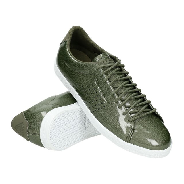 Зеленые женские кроссовки Charline с покрытием Le Coq Sportif, зеленый — фото 4