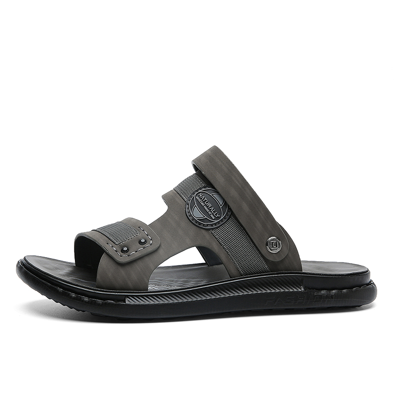 

G.N.SHIJIA Мужские пляжные сандалии Black/Gray - Gray, цвет Gray
