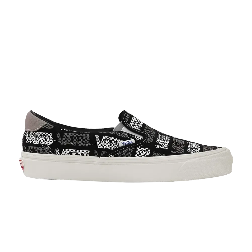 Слипоны 59 LX Vans, черный