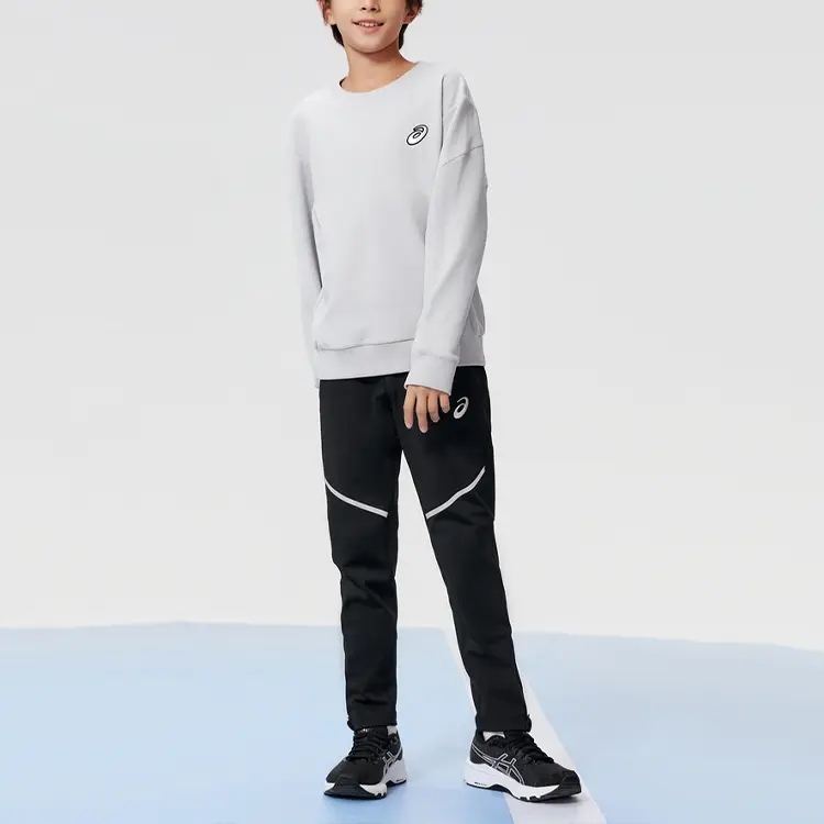 Asics Спортивная толстовка для подростков, серая — фото 4