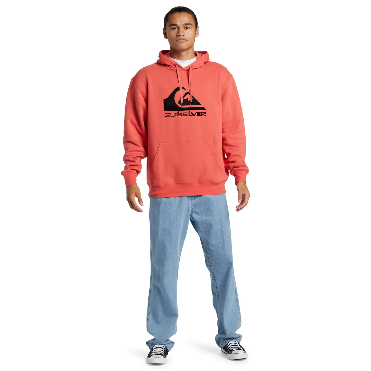 

Мужская толстовка Quiksilver Big Logo, розовый