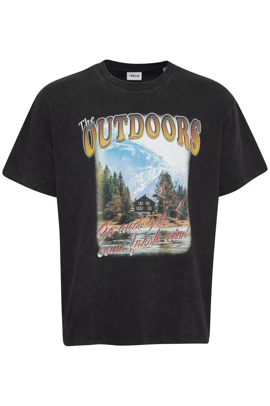 

Футболка !Solid, Black