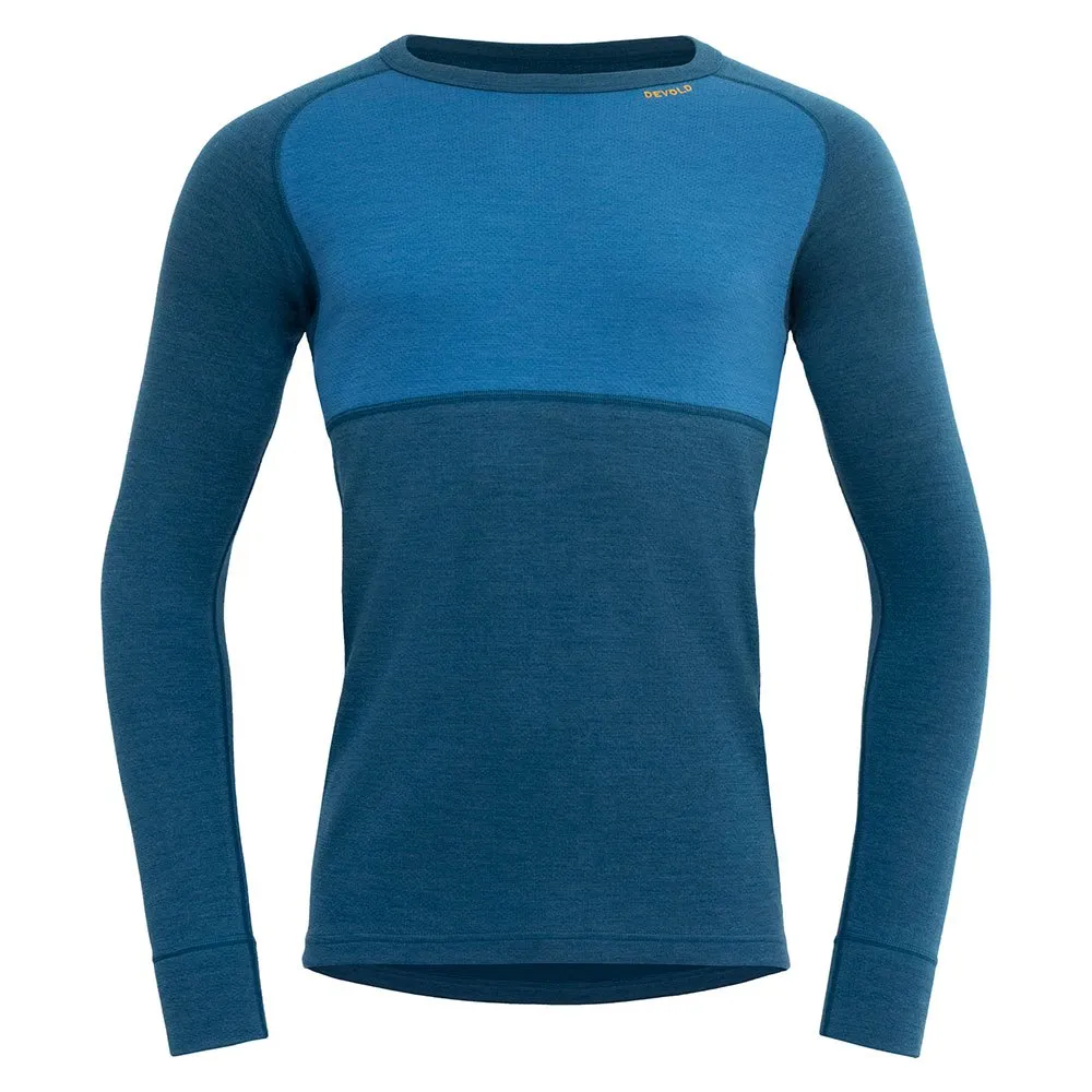 

Лонгслив DEVOLD OF NORWAY Expedition Merino Silk, синий