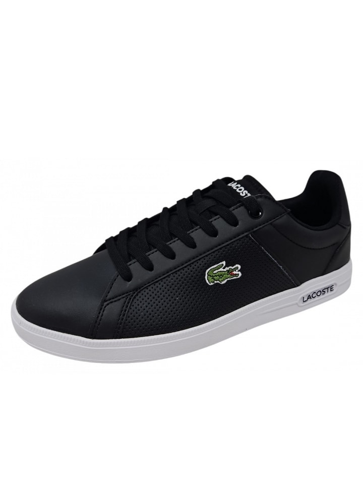 

Кроссовки на шнуровке Lacoste, черный