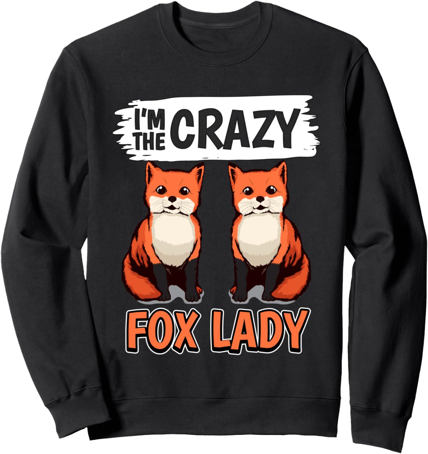 

Толстовка с надписью Я - сумасшедшая лисица, черная Funny Fox Clothes, Черный, Толстовка с надписью Я - сумасшедшая лисица, черная Funny Fox Clothes