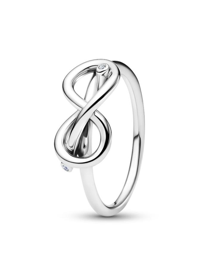 

Кольцо Pandora Infinity Knot Ring, стерлинговое серебро