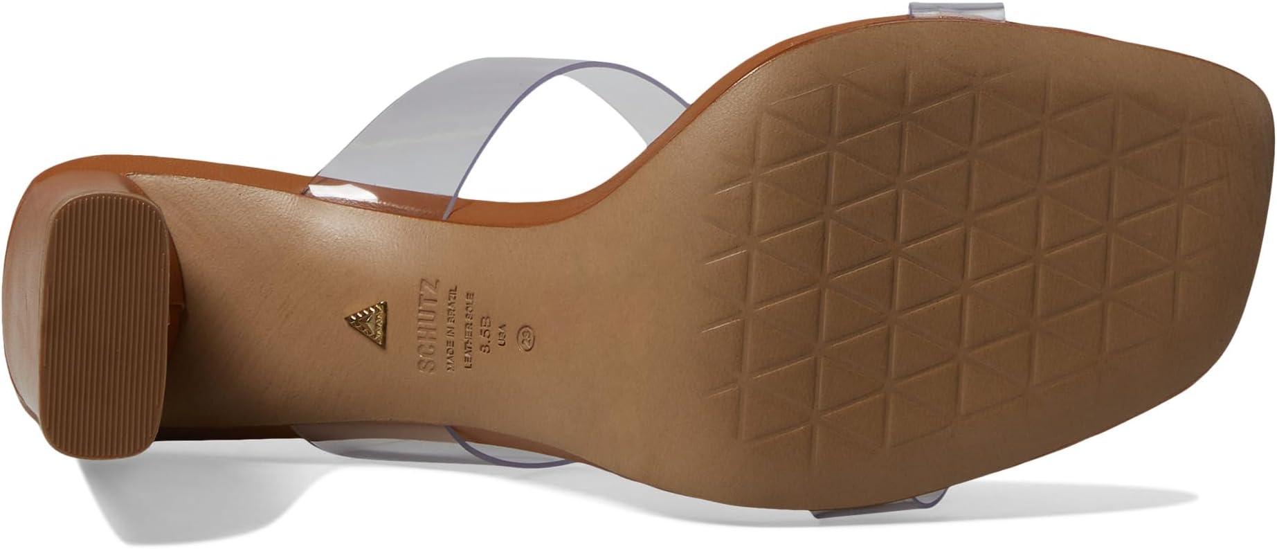 Сандалии Schutz Ariella Tab, цвет Cuoio Brown 1 — фото 3